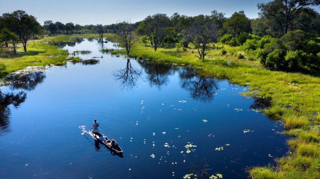 Mokoro African Safari tour of Botswana