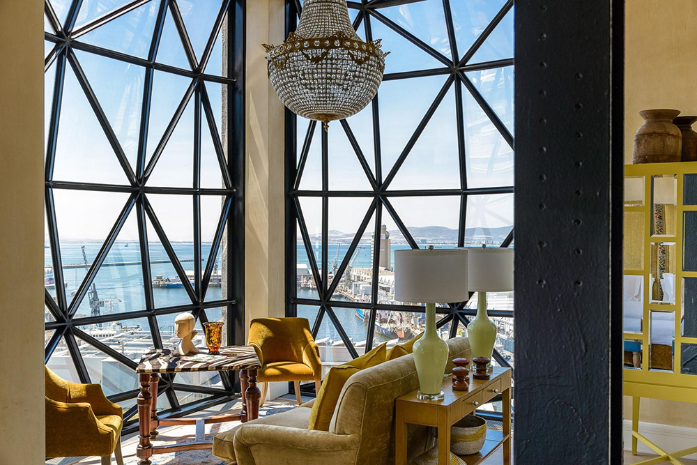Suite at the Silo in Cape Town, Luxury Southern Africa treehouse safaris