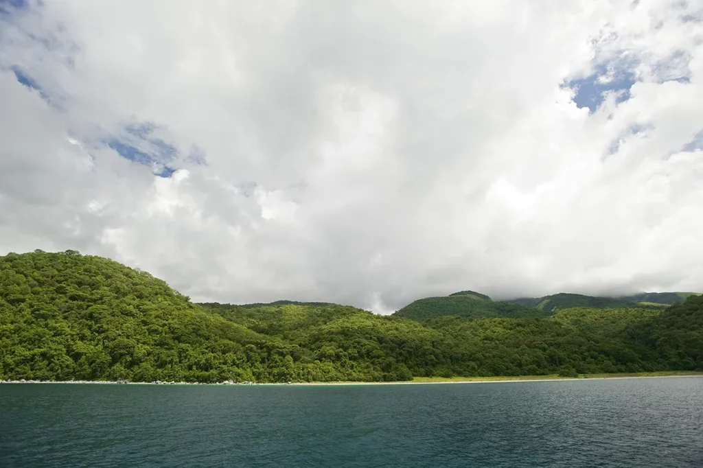 View of Mahale Mountains National Park