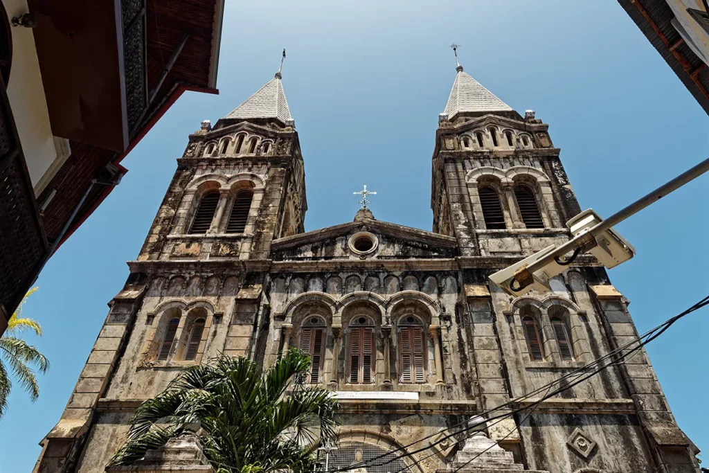 St Joseph's cathedral in Stone Town Zanzibar