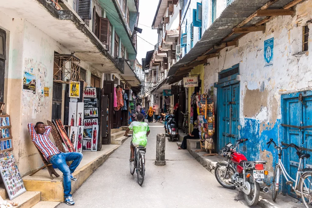 Alleyway in Stone town Zanzibar