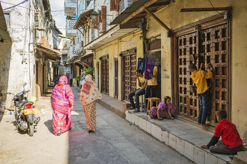 Alley in Stone Town Zanzibar