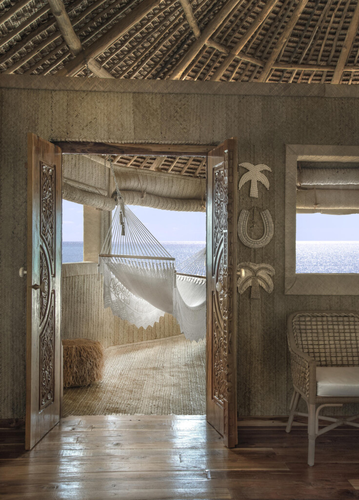 Fanjove island, bedroom view looking out