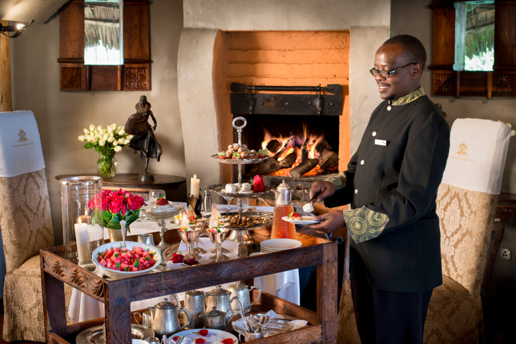 And Beyond Ngorongoro Crater Lodge, photos of the breakfast buffet