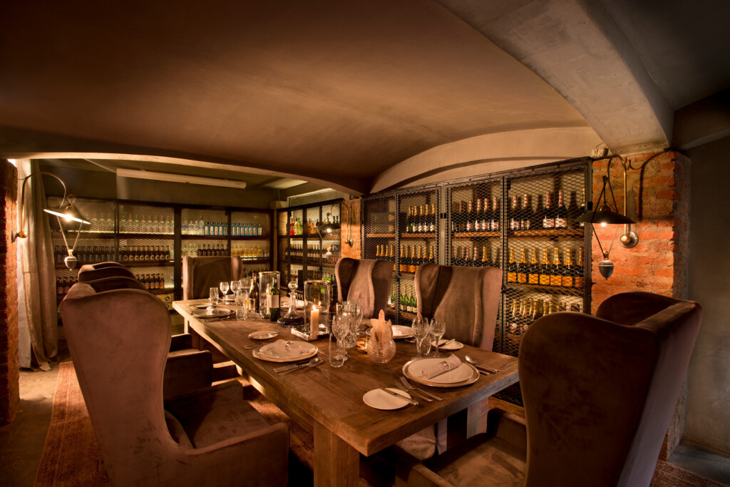 And Beyond Ngorongoro Crater Lodge, dinner time