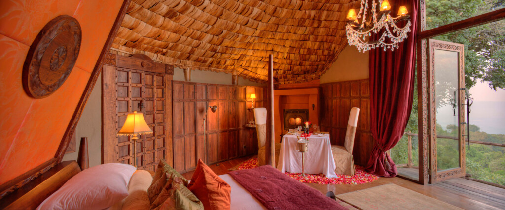 And Beyond Ngorongoro Crater Lodge, bedroom