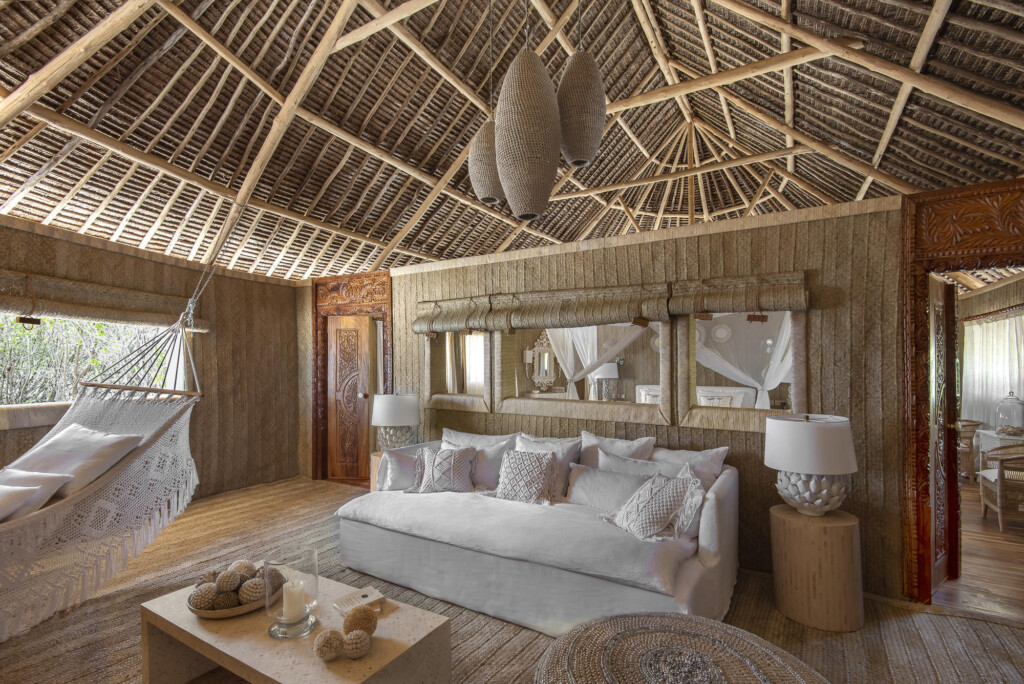 Fanjove island, view of the bedroom